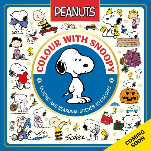 Бумажная книга «Official Peanuts: Colour with Snoopy», автор Чарльз М. Шульц - фото №1
