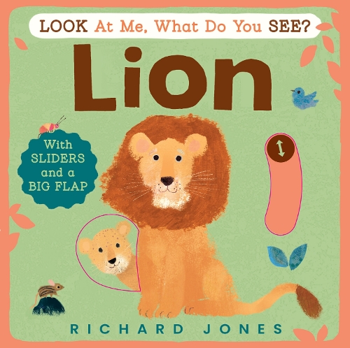Паперова книга «Look at Me, What Do You See? Lion» - фото №1