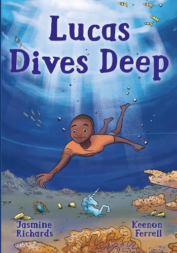 Бумажная книга «Lucas Dives Deep», автор Жасмин Ричардс - фото №1
