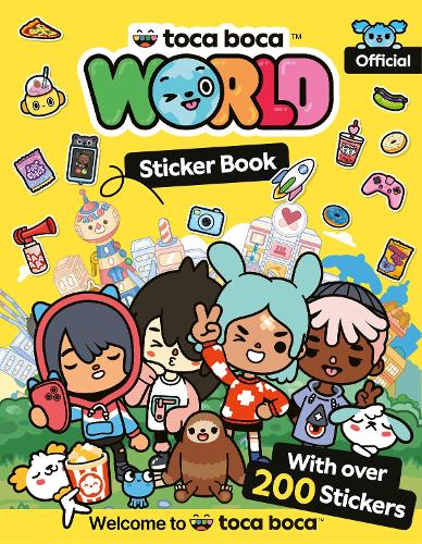 Бумажная книга «Toca Boca Sticker Book: Welcome To Toca Boca!», автор Тока Бока - фото №1