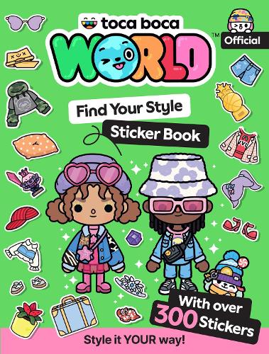Паперова книга «Toca Boca Find Your Style Sticker Book», автор Тока Бока - фото №1