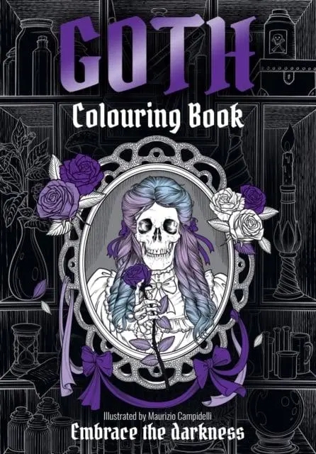 Паперова книга «GOTH Colouring Book» - фото №1