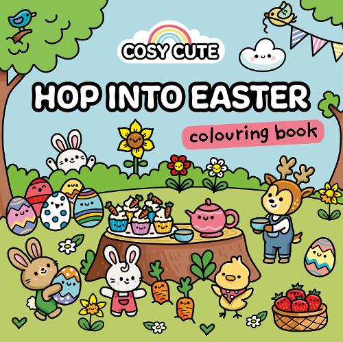 Паперова книга «Cosy Cute Hop into Easter: Colouring Book», автор Farshore - фото №1