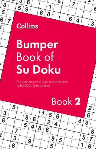 Паперова книга «Collins Bumper Book of Su Doku book 2: 300 Su Doku Puzzles», автор Collins Puzzles - фото №1