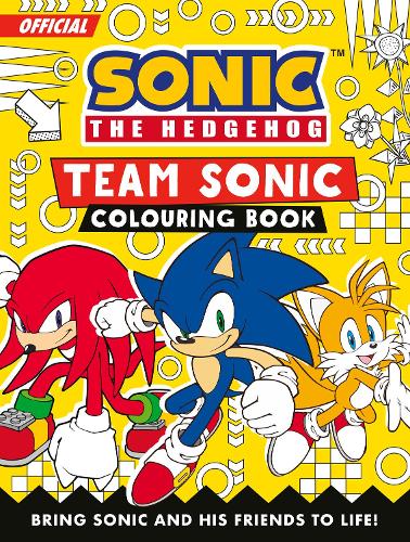 Бумажная книга «Sonic the Hedgehog Team Sonic Colouring Book», автор Sonic The Hedgehog - фото №1