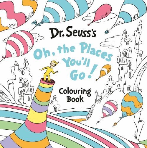 Бумажная книга «Oh, The Places You’ll Go! Colouring Book» - фото №1