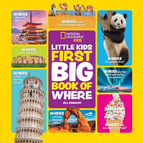 Паперова книга «Little Kids First Big Book of Where», автор National Geographic Kids - фото №1
