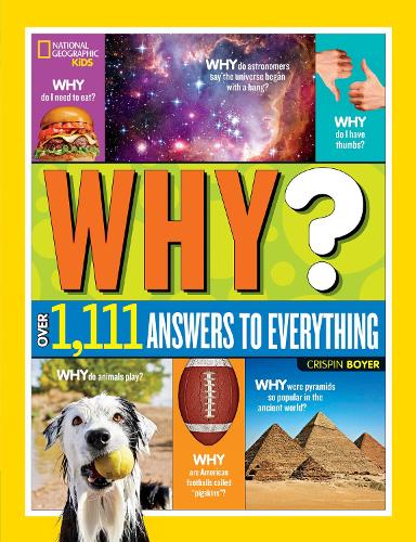 Бумажная книга «Why? Over 1,111 Answers to Everything: Over 1,111 Answers to Everything», автор Криспин Бойер - фото №1
