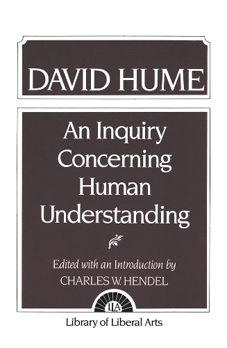 Паперова книга «Hume:  An Inquiry Concerning Human Understanding», автор Чарльз В. Гендель - фото №1