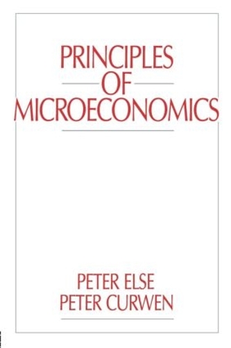 Бумажная книга «Principles of Microeconomics», авторов Питер Курвен, Питер Элс - фото №1