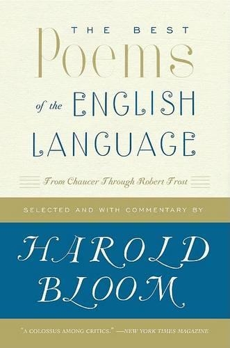 [object Object] «The Best Poems of the English Language: From Chaucer Through Robert Frost», автор Гарольд Блум - фото №1
