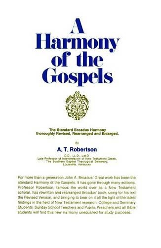 Бумажная книга «A Harmony of the Gospels RSV», автор А. Т. Робертсон - фото №1