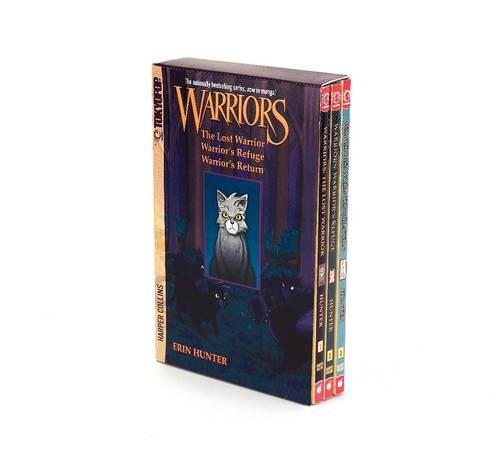 Бумажная книга «Warriors Manga 3-Book Box Set: Graystripe's Adventure», автор Эрин Хантер - фото №1