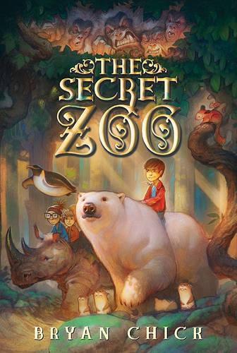 Бумажная книга «The Secret Zoo», автор Брайан Чик - фото №1