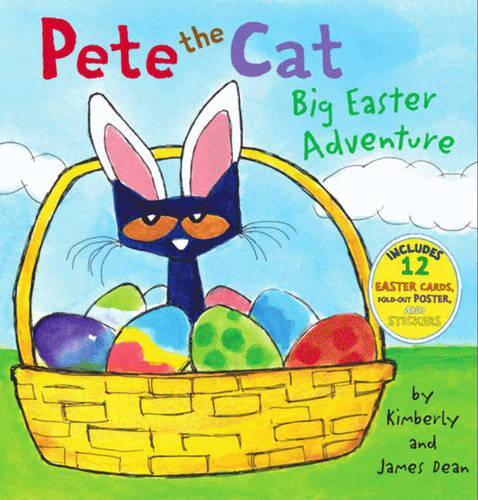 Бумажная книга «Pete The Cat: Big Easter Adventure», автор Джеймс Дин - фото №1