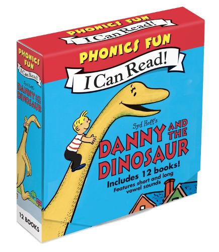 Бумажная книга «Danny and the Dinosaur 12-Book Phonics Fun», автор Сид Хофф - фото №1