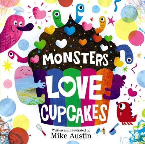 Бумажная книга «Monsters Love Cupcakes», автор Майк Остин - фото №1