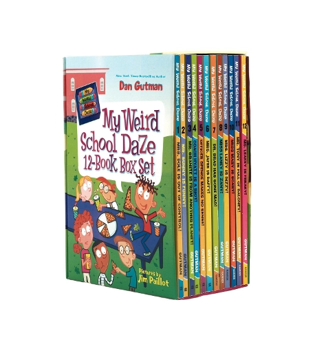 Бумажная книга «My Weird School Daze 12-Book Box Set: Books 1-12», автор Дэн Гатмен - фото №1