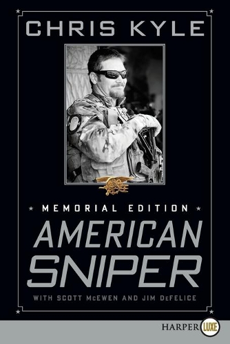 Бумажная книга «American Sniper: Memorial Edition (Large Print)», авторов Крис Кайл, Скотт Макьюэн - фото №1