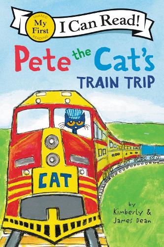 Паперова книга «Pete The Cat's Train Trip», автор Джеймс Дін - фото №1