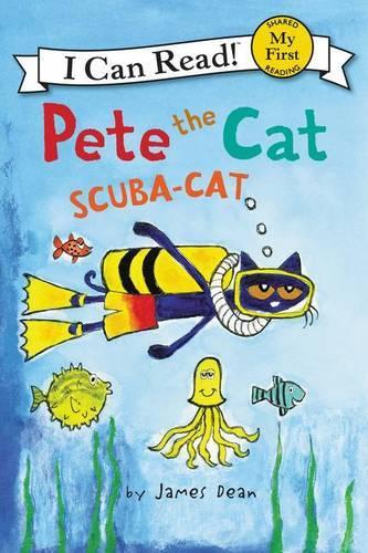 Бумажная книга «Pete the Cat: Scuba-Cat», автор Джеймс Дин - фото №1