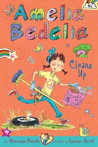 Паперова книга «Amelia Bedelia Chapter Book #6: Amelia Bedelia Cleans Up», автор Герман Періш - фото №1