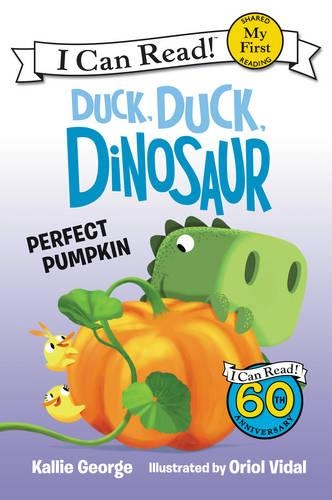 Бумажная книга «Duck, Duck, Dinosaur: Perfect Pumpkin», автор Калли Джордж - фото №1