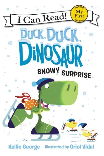 Бумажная книга «Duck, Duck, Dinosaur: Snowy Surprise», автор Калли Джордж - фото №1