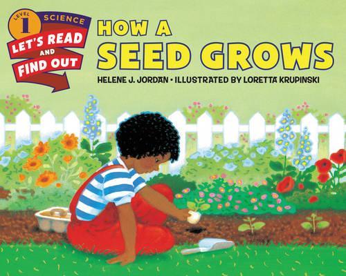 Паперова книга «How a Seed Grows», автор Елен Дж. Джордан - фото №1