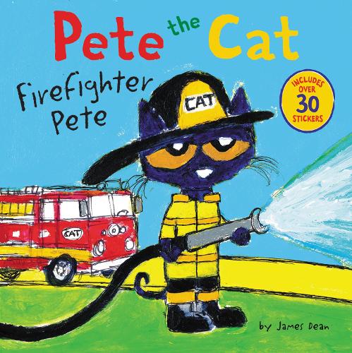 Бумажная книга «Pete The Cat: Firefighter Pete», автор Джеймс Дин - фото №1