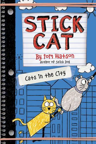 Бумажная книга «Stick Cat: Cats in the City», автор Том Уотсон - фото №1