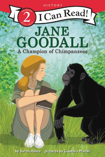 Паперова книга «Jane Goodall: A Champion of Chimpanzees», автор Сара Албі - фото №1