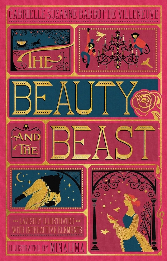 Паперова книга «The Beauty and the Beast», автор Габріель-Сюзанна Барбо де Вільнев - фото №1