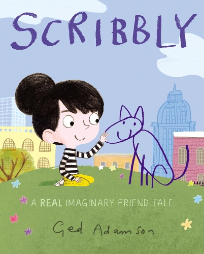Бумажная книга «Scribbly: A Real Imaginary Friend Tale», автор Гед Адамсон - фото №1