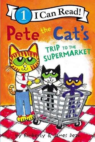 Бумажная книга «Pete the Cat's Trip to the Supermarket», авторов Джеймс Дин, Кимберли Дин - фото №1
