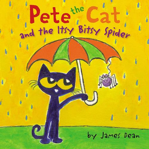 Паперова книга «Pete the Cat and the Itsy Bitsy Spider», авторів Джеймс Дін, Кімберлі Дін - фото №1