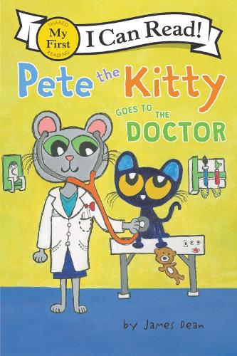 Паперова книга «Pete the Kitty Goes to the Doctor», авторів Джеймс Дін, Кімберлі Дін - фото №1