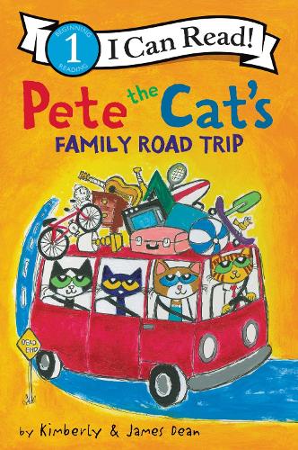 Бумажная книга «Pete the Cat’s Family Road Trip», авторов Джеймс Дин, Кимберли Дин - фото №1