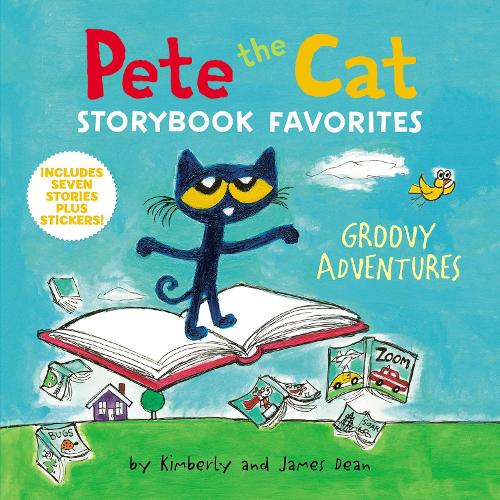 Бумажная книга «Pete the Cat Storybook Favorites: Groovy Adventures», авторов Джеймс Дин, Кимберли Дин - фото №1