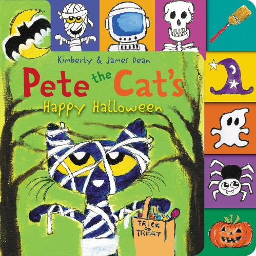 Бумажная книга «Pete the Cat’s Happy Halloween», авторов Джеймс Дин, Кимберли Дин - фото №1