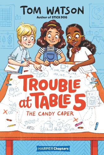 Паперова книга «Trouble at Table 5 #1: The Candy Caper», автор Том Уотсон - фото №1
