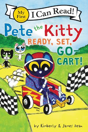 Бумажная книга «Pete the Kitty: Ready, Set, Go-Cart!», авторов Джеймс Дин, Кимберли Дин - фото №1