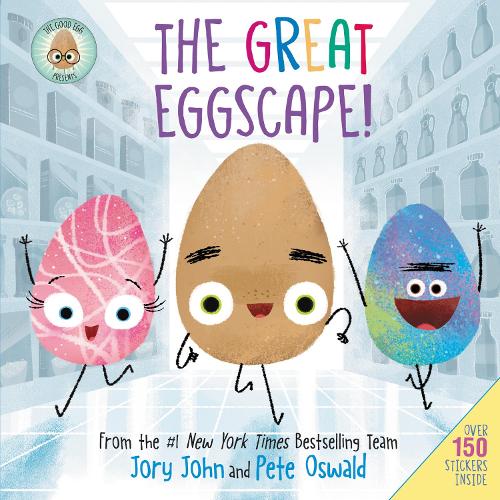 Бумажная книга «The Good Egg Presents: The Great Eggscape!: Over 150 Stickers Inside: An Easter And Springtime Book For Kids», автор Джори Джон - фото №1