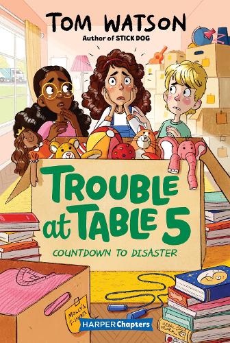 Паперова книга «Trouble at Table 5 #6: Countdown to Disaster», автор Том Уотсон - фото №1