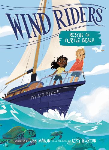 Паперова книга «Wind Riders #1: Rescue on Turtle Beach», автор Джен Марлін - фото №1