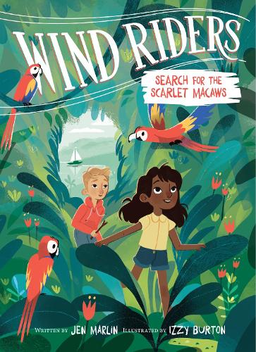 Паперова книга «Wind Riders #2: Search for the Scarlet Macaws», автор Джен Марлін - фото №1