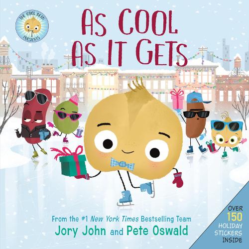 Бумажная книга «The Cool Bean Presents: As Cool as It Gets: Over 150 Stickers Inside! A Christmas Holiday Book for Kids», автор Джори Джон - фото №1