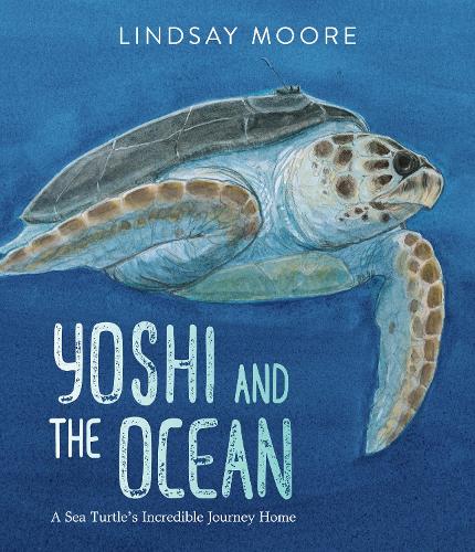 Бумажная книга «Yoshi and the Ocean: A Sea Turtle's Incredible Journey Home», автор Линдси Мур - фото №1