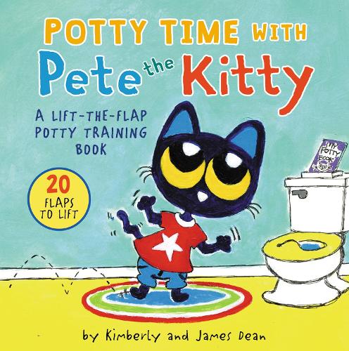 Паперова книга «Potty Time with Pete the Kitty», авторів Джеймс Дін, Кімберлі Дін - фото №1