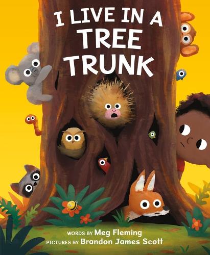 Бумажная книга «I Live in a Tree Trunk», автор Мег Флеминг - фото №1